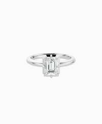 White Lab Diamond / Emerald (NS) / 1ct