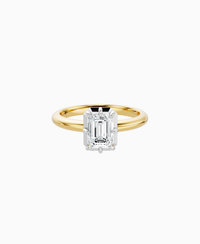 White Lab Diamond / Emerald (NS) / 1ct