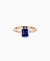 Royal Blue Lab Sapphire / Emerald (NS) / 1ct