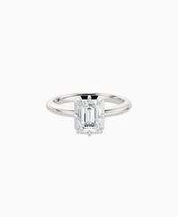 White Lab Diamond / Emerald (NS) / 1ct