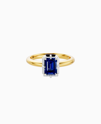 Royal Blue Lab Sapphire / Emerald (NS) / 1ct