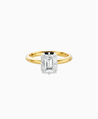 White Lab Diamond / Emerald (NS) / 1ct