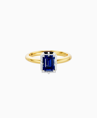Royal Blue Lab Sapphire / Emerald (NS) / 1ct