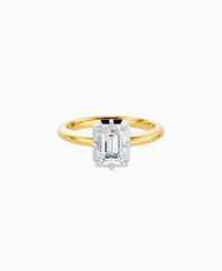 White Lab Diamond / Emerald (NS) / 1ct
