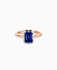 Royal Blue Lab Sapphire / Emerald (NS) / 1.5ct