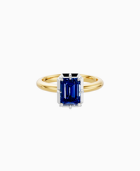 Royal Blue Lab Sapphire / Emerald (NS) / 1.5ct