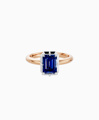Royal Blue Lab Sapphire / Emerald (NS) / 1.5ct