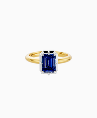 Royal Blue Lab Sapphire / Emerald (NS) / 1.5ct