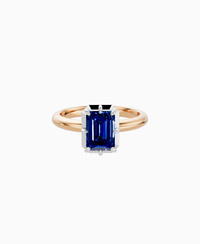Royal Blue Lab Sapphire / Emerald (NS) / 1.5ct