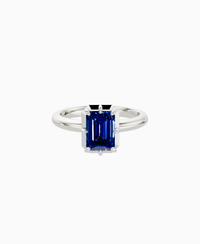 Royal Blue Lab Sapphire / Emerald (NS) / 1.5ct