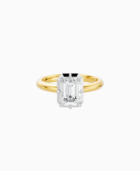White Lab Diamond / Emerald (NS) / 1.5ct