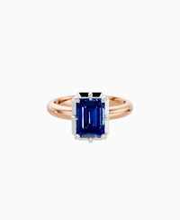 Royal Blue Lab Sapphire / Emerald (NS) / 2ct