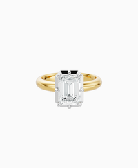 White Lab Diamond / Emerald (NS) / 2ct