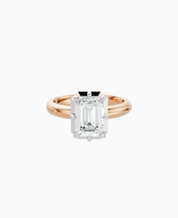 White Lab Diamond / Emerald (NS) / 2ct