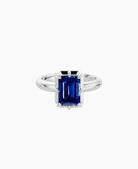Royal Blue Lab Sapphire / Emerald (NS) / 2ct
