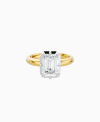 White Lab Diamond / Emerald (NS) / 2ct