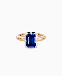 Royal Blue Lab Sapphire / Emerald (NS) / 2ct