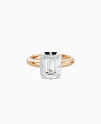 White Lab Diamond / Emerald (NS) / 2ct