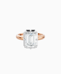 White Lab Diamond / Emerald (NS) / 3ct