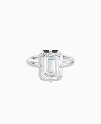 White Lab Diamond / Emerald (NS) / 3ct