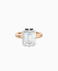 White Lab Diamond / Emerald (NS) / 3ct