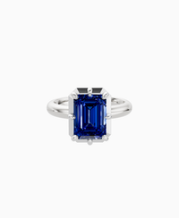 Royal Blue Lab Sapphire / Emerald (NS) / 3ct