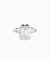 White Lab Diamond / Emerald (NS) / 3ct