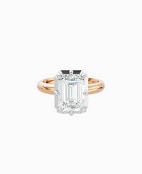 White Lab Diamond / Emerald (NS) / 3ct