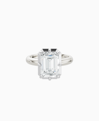 White Lab Diamond / Emerald (NS) / 3ct
