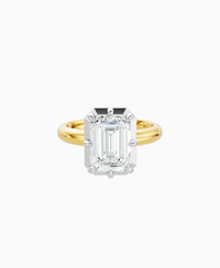 White Lab Diamond / Emerald (NS) / 3ct