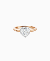 White Lab Diamond / Heart / 1ct