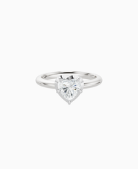White Lab Diamond / Heart / 1ct