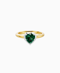 Zambian Lab Emerald / Heart / 1ct