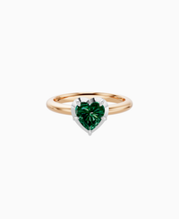Zambian Lab Emerald / Heart / 1ct