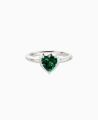Zambian Lab Emerald / Heart / 1ct