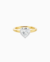 White Lab Diamond / Heart / 1ct