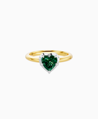 Zambian Lab Emerald / Heart / 1ct