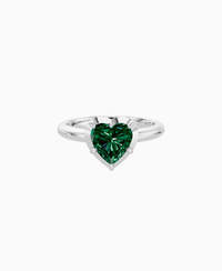 Zambian Lab Emerald / Heart / 1.5ct
