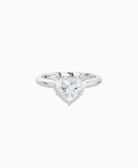 White Lab Diamond / Heart / 1.5ct