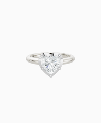 White Lab Diamond / Heart / 1.5ct