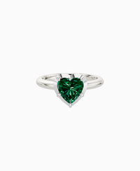 Zambian Lab Emerald / Heart / 1.5ct
