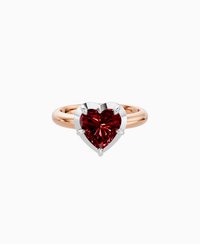 Pigeon Blood Lab Ruby / Heart / 2ct