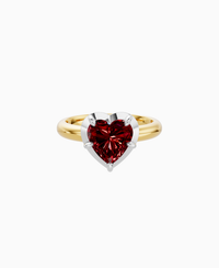 Pigeon Blood Lab Ruby / Heart / 2ct