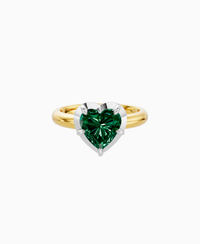 Zambian Lab Emerald / Heart / 2ct