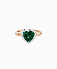 Zambian Lab Emerald / Heart / 2ct