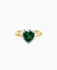 Zambian Lab Emerald / Heart / 2ct