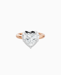 White Lab Diamond / Heart / 2.5ct