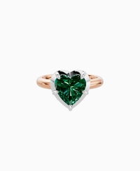 Zambian Lab Emerald / Heart / 2.5ct