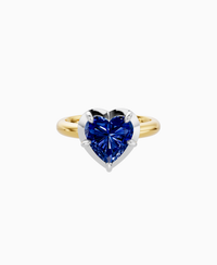 Royal Blue Lab Sapphire / Heart / 2.5ct