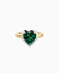 Zambian Lab Emerald / Heart / 2.5ct